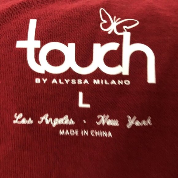 Touch by Alyssa Milano Womens Oklahoma Sooners NCAA VNeck T-Shirt Size Large - Picture 10 of 13